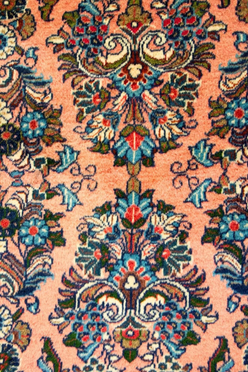 Alfombra de pasillo Alfombra persa - Clásica - 288 x 78 cm - rosa