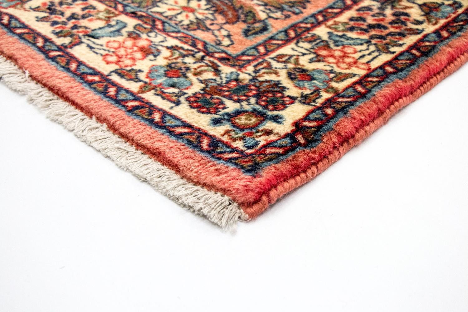 Alfombra de pasillo Alfombra persa - Clásica - 288 x 78 cm - rosa