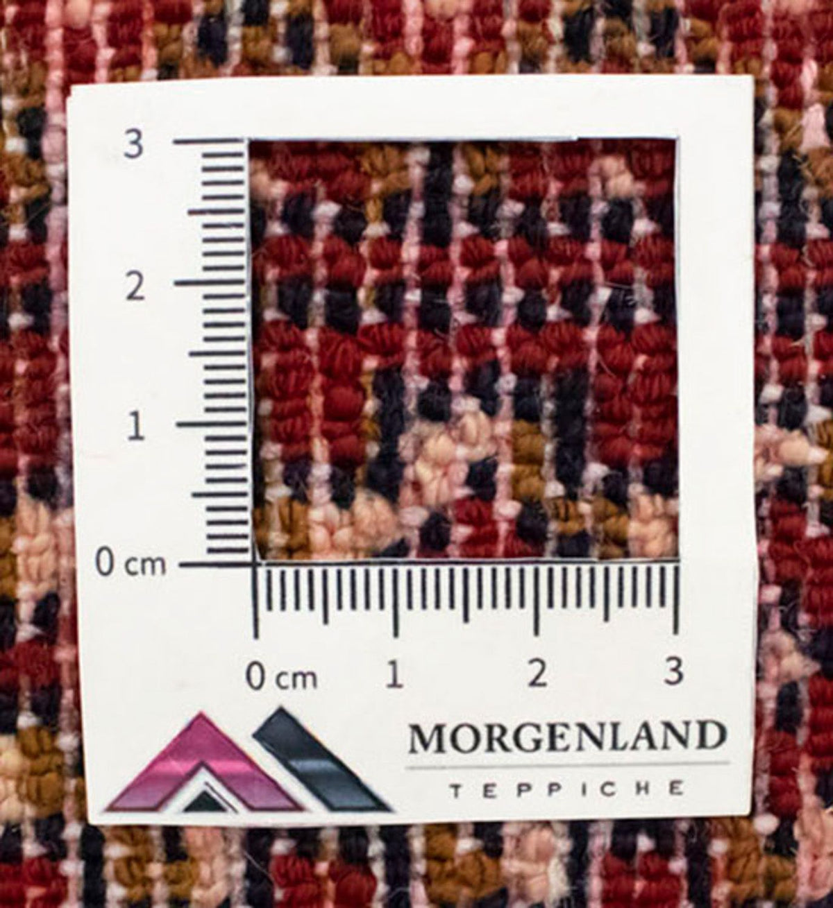 Alfombra Turkaman - 130 x 60 cm - rojo