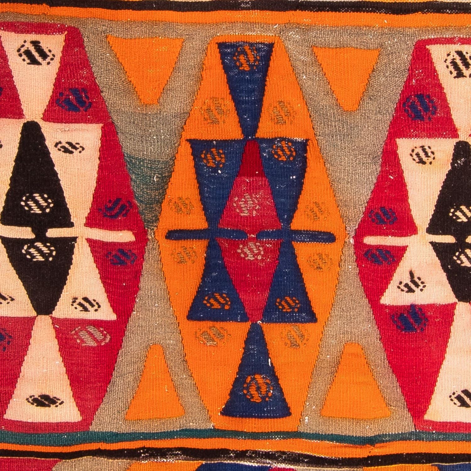 Alfombra de pasillo Alfombra Kelim - Antigua - 300 x 160 cm - multicolor