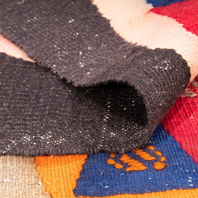Alfombra de pasillo Alfombra Kelim - Antigua - 300 x 160 cm - multicolor