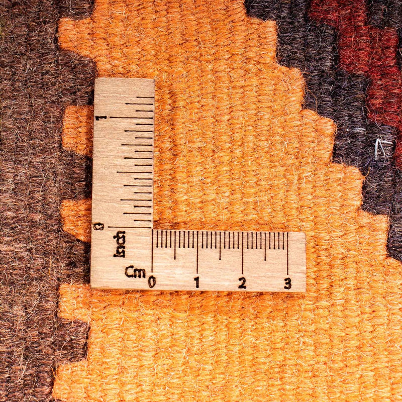 Alfombra de pasillo Alfombra Kelim - Antigua - 330 x 155 cm - multicolor
