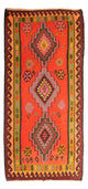 Kilim antiguo Alfombra 155x330cm