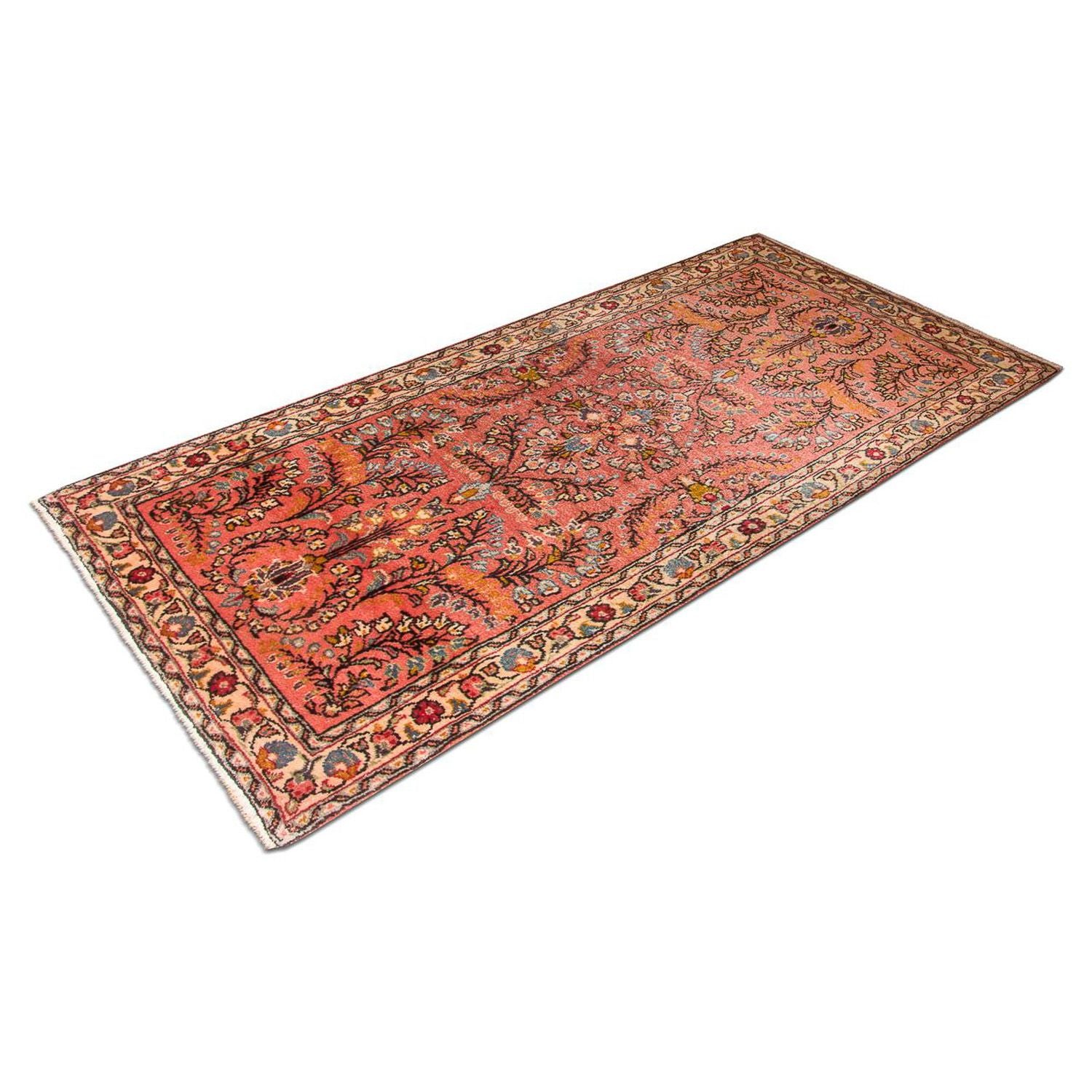 Alfombra persa - Clásica - 154 x 68 cm - óxido