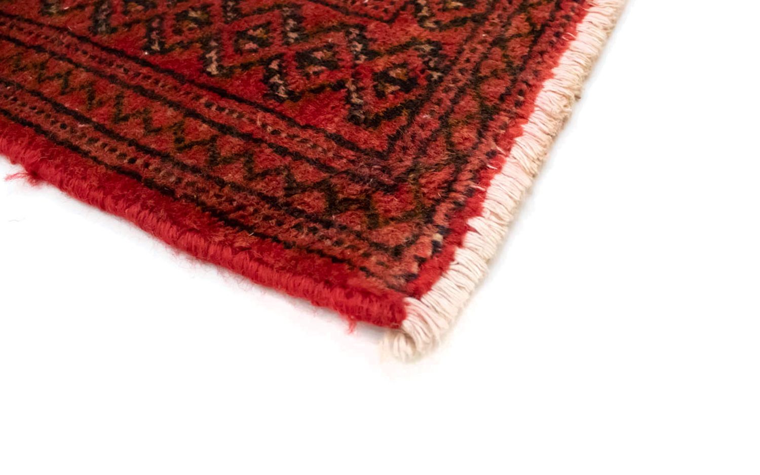 Alfombra Turkaman - 130 x 60 cm - rojo