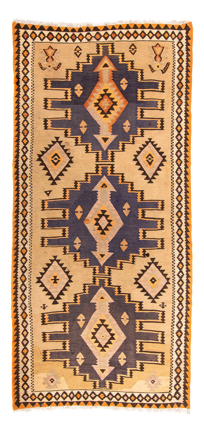 Kilim antiguo Alfombra 140x265cm
