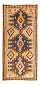 Kilim antiguo Alfombra 140x265cm