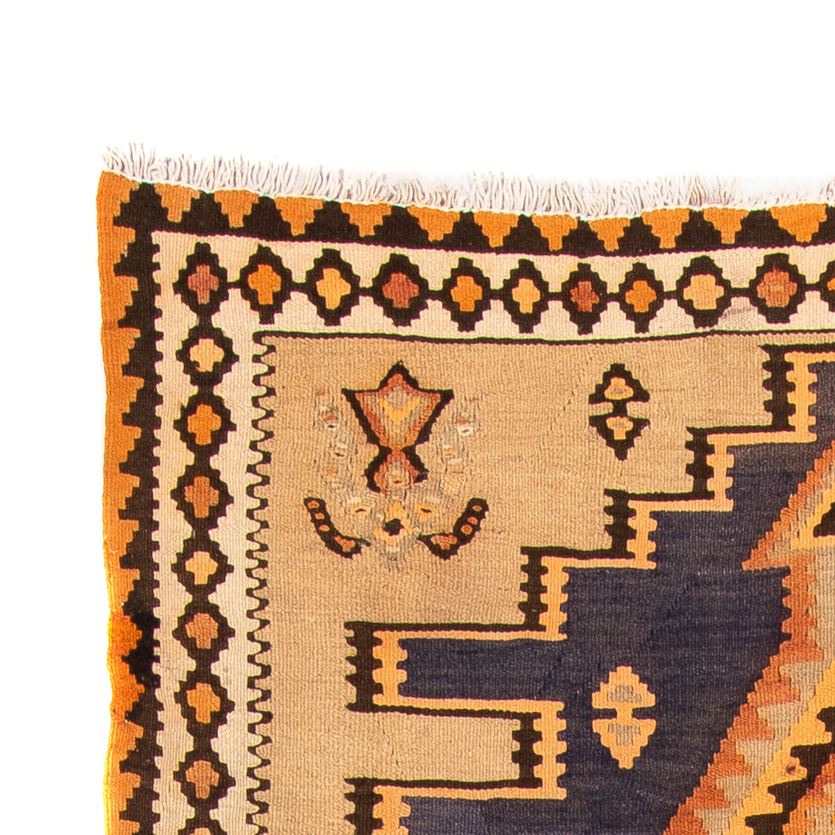 Kilim antiguo Alfombra 140x265cm