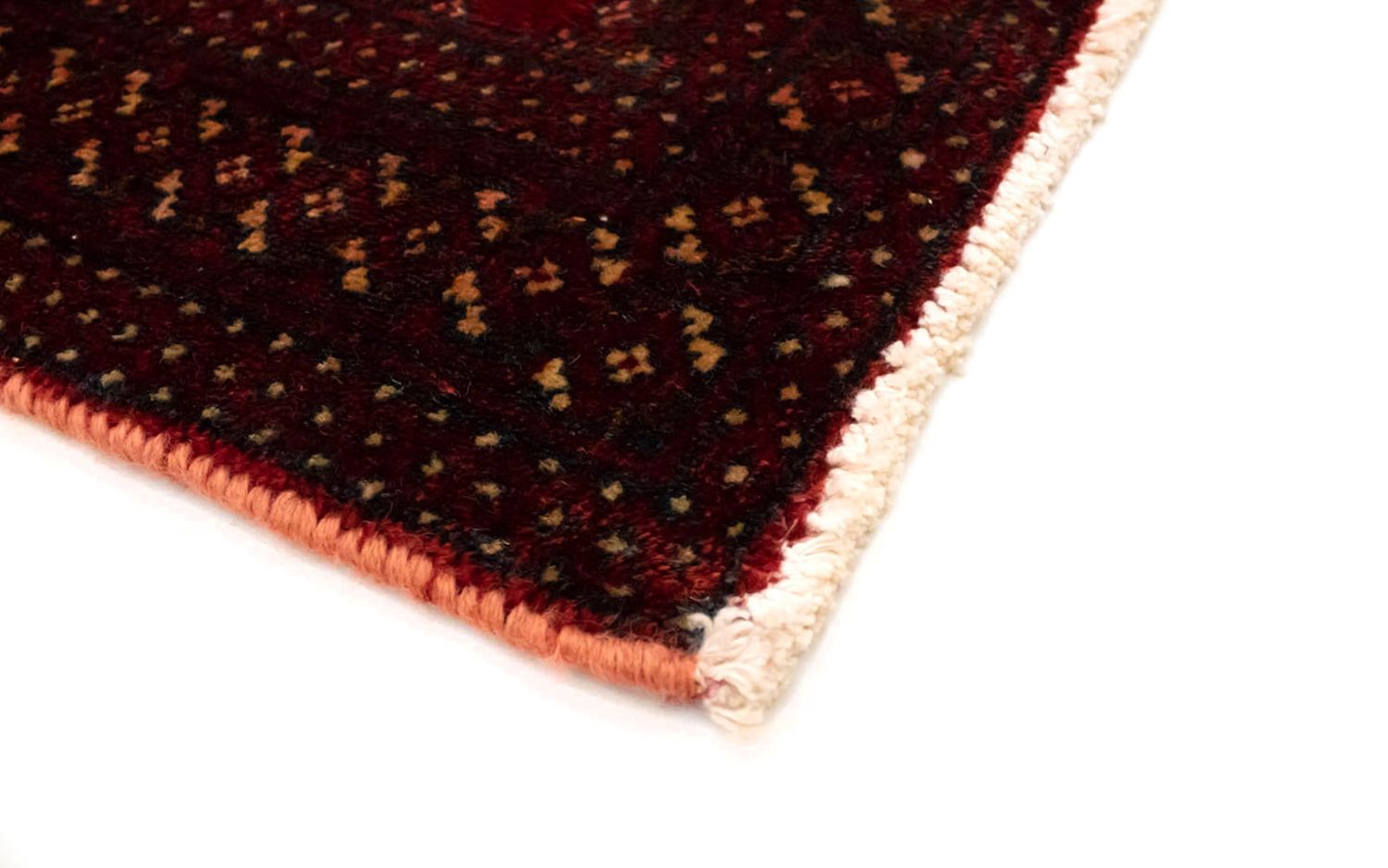 Alfombra Turkaman - 130 x 60 cm - rojo