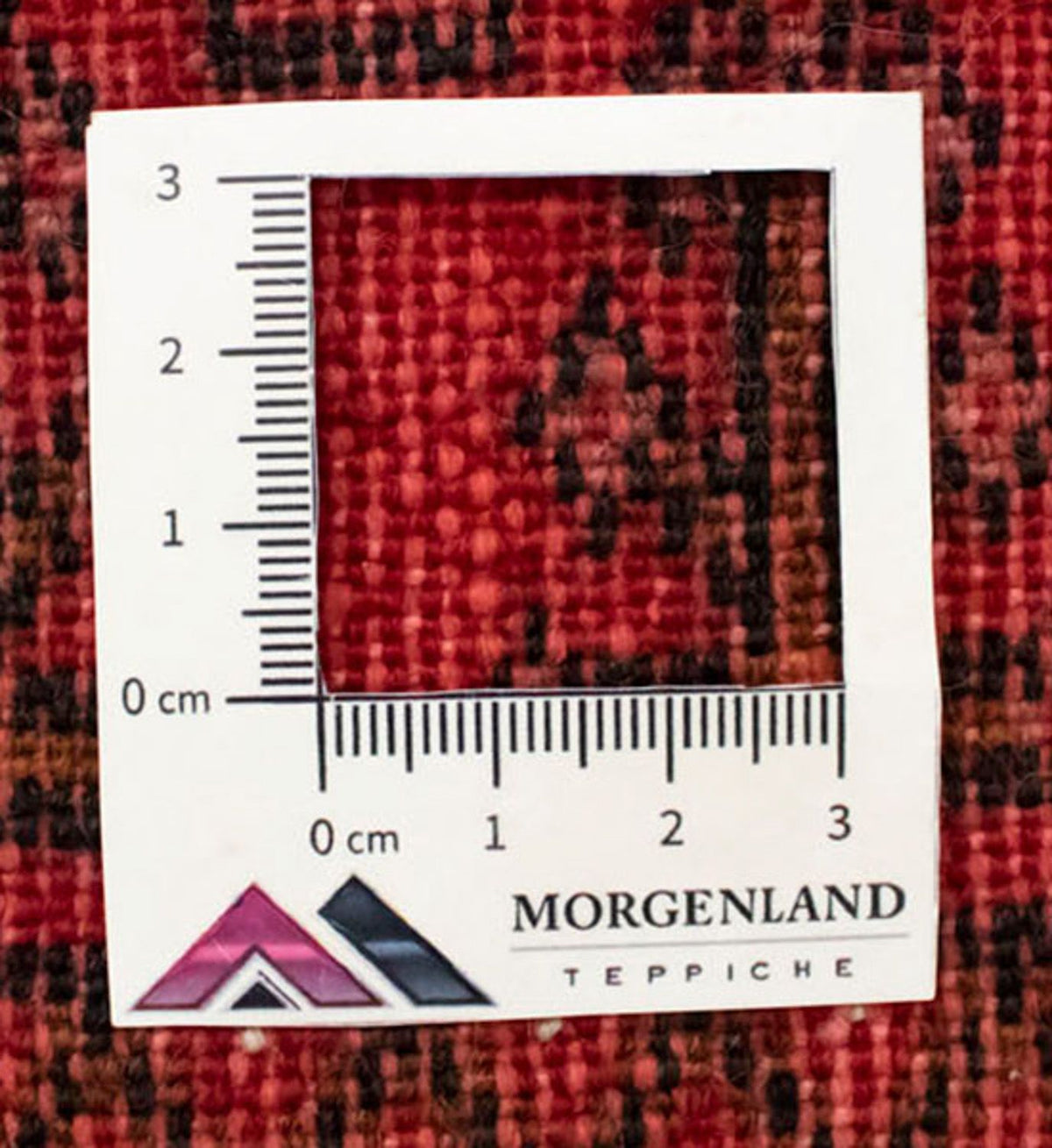 Alfombra Turkaman - 130 x 60 cm - rojo