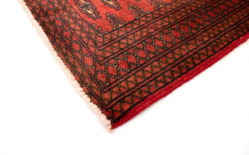 Alfombra Turkaman - 130 x 60 cm - rojo