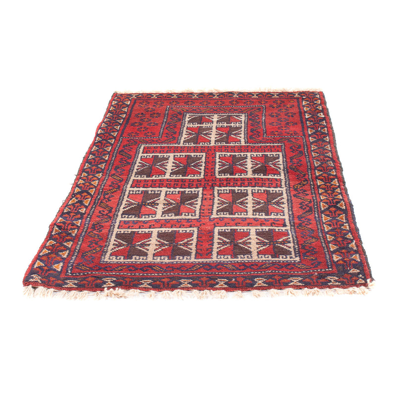 Alfombra Belutsch - Alfombra de Oración - 127 x 80 cm - rojo