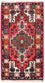 Alfombra oriental - 160 x 90 cm - rojo