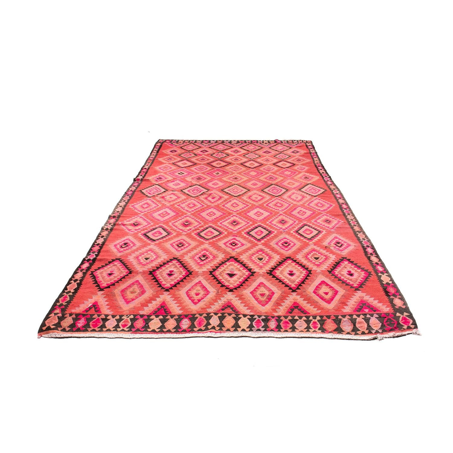 Alfombra Kelim - Antigua - 350 x 195 cm - multicolor