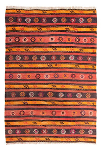 Alfombra Kelim - Antigua - 210 x 150 cm - multicolor