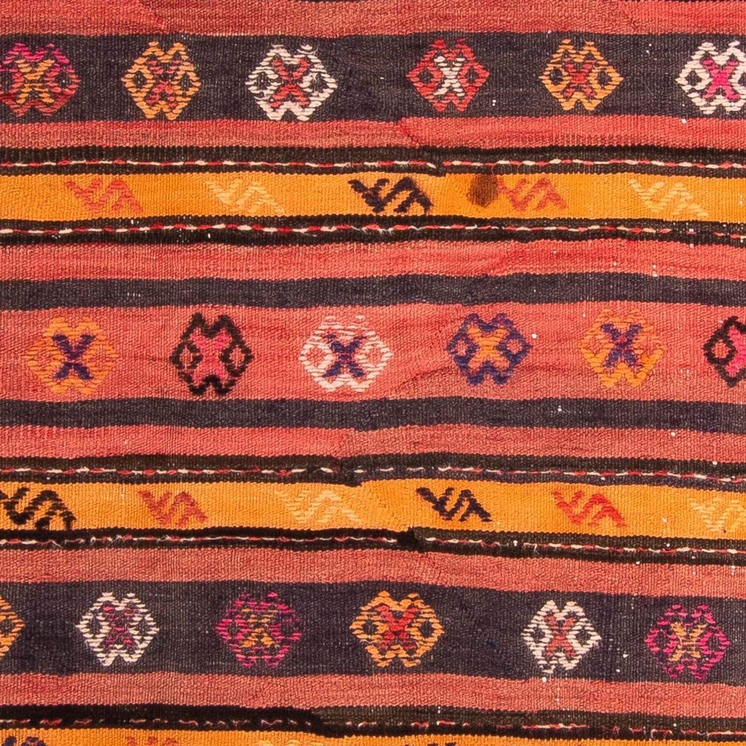 Alfombra Kelim - Antigua - 210 x 150 cm - multicolor