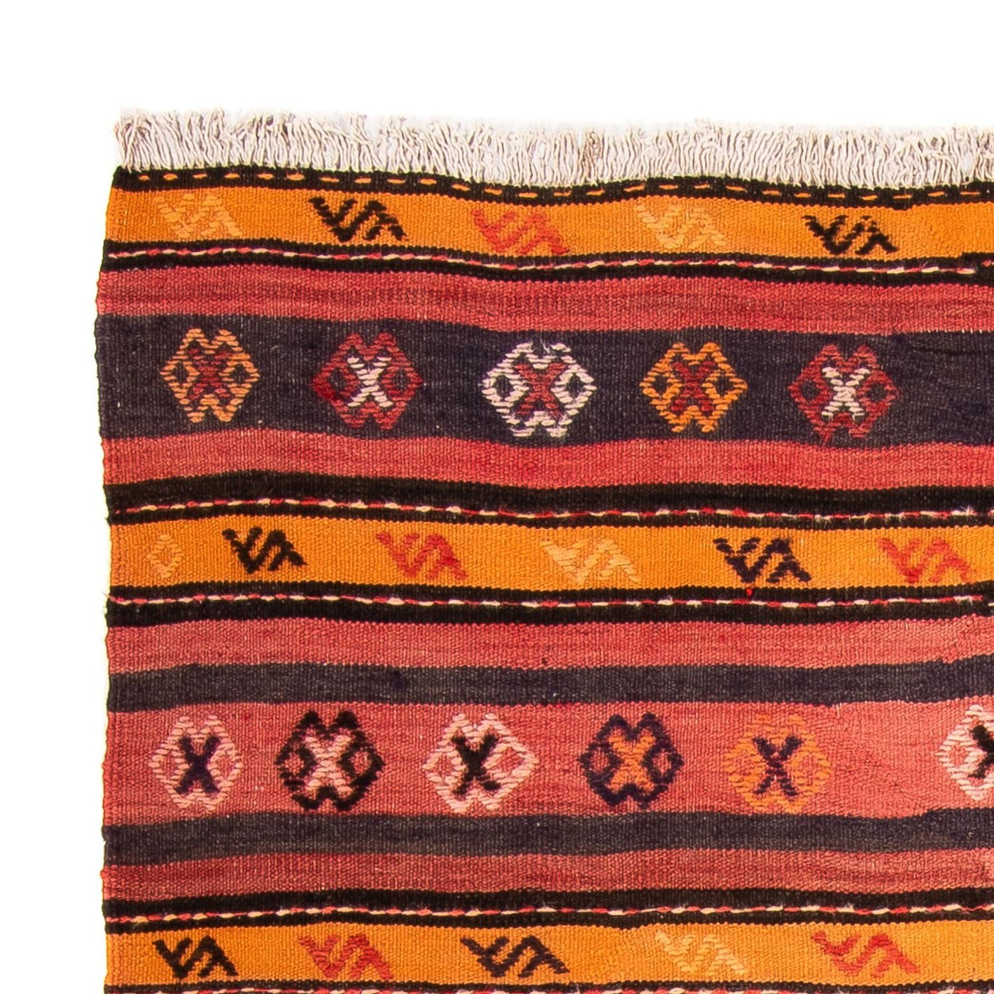 Kilim antiguo Alfombra 210x150cm