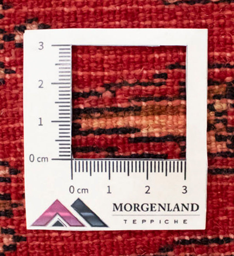 Alfombra Turkaman - 130 x 60 cm - rojo