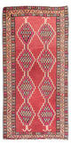 Kilim antiguo Alfombra 185x380cm