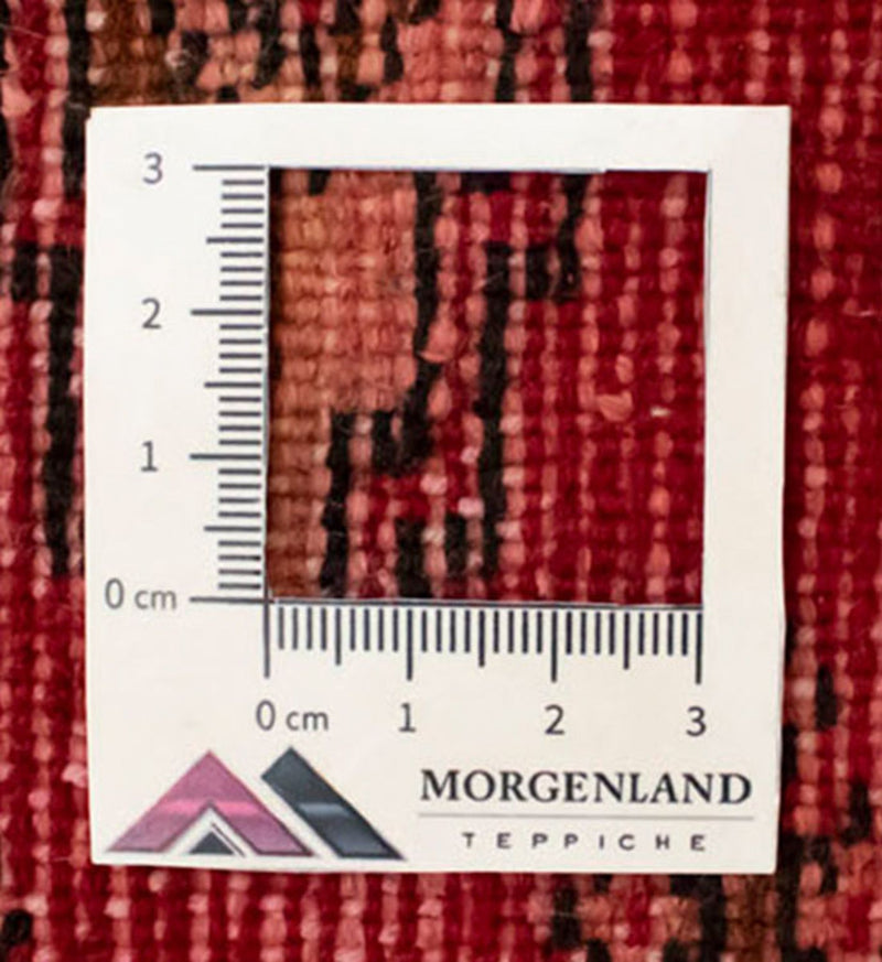 Alfombra Turkaman - 130 x 60 cm - rojo