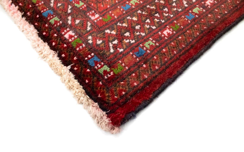 Alfombra Turkaman - 130 x 60 cm - rojo