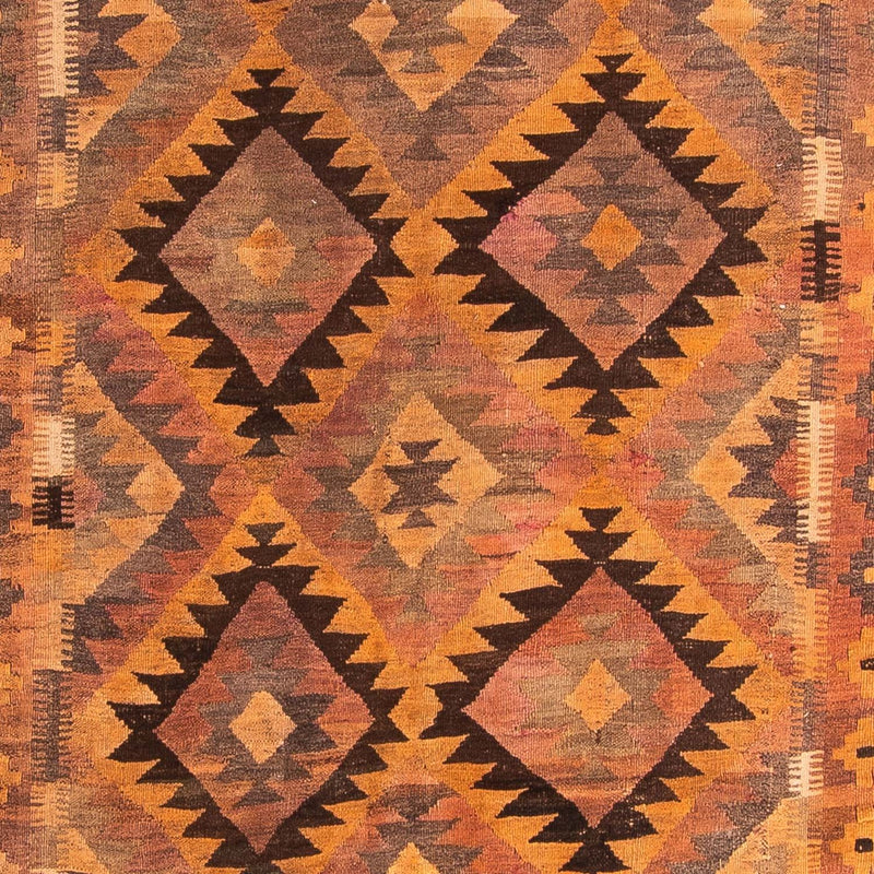 Alfombra de pasillo Alfombra Kelim - Antigua - 330 x 190 cm - multicolor