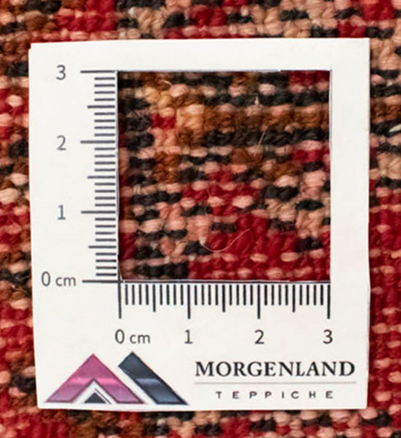 Alfombra Turkaman - 130 x 60 cm - rojo