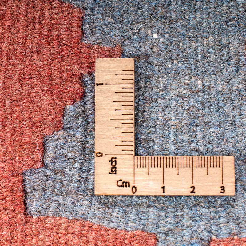 Alfombra de pasillo Alfombra Kelim - Antigua - 295 x 115 cm - multicolor