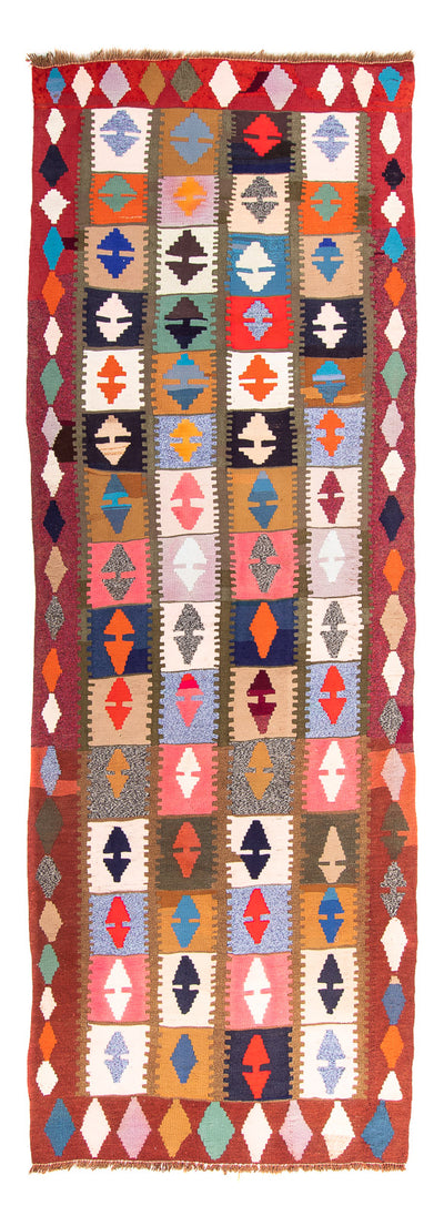 Kilim antiguo Alfombra 122x345cm