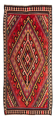 Alfombra Kelim - Antigua - 307 x 188 cm - multicolor