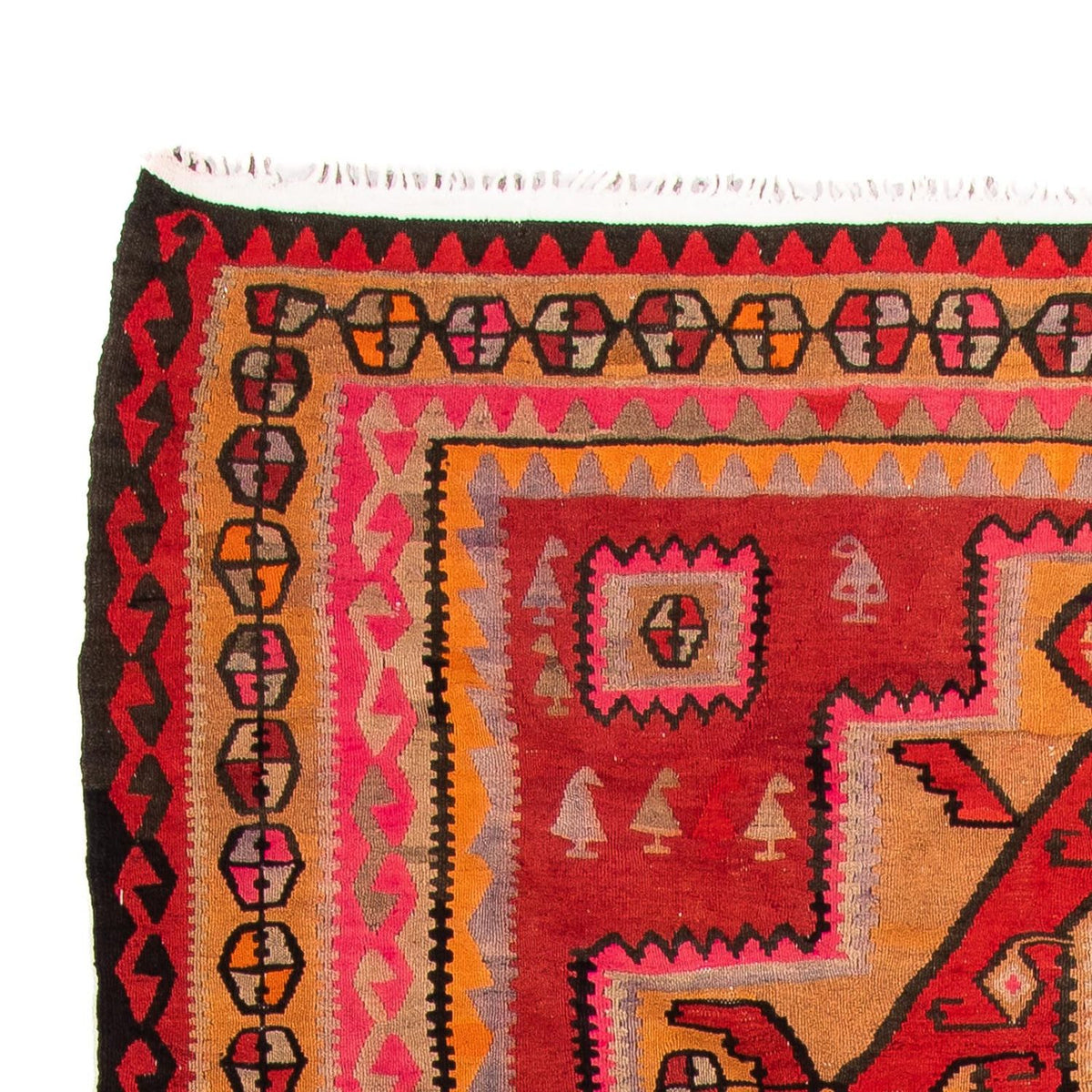 Kilim antiguo Alfombra 190x350cm