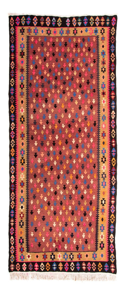 Kilim antiguo Alfombra 145x330cm