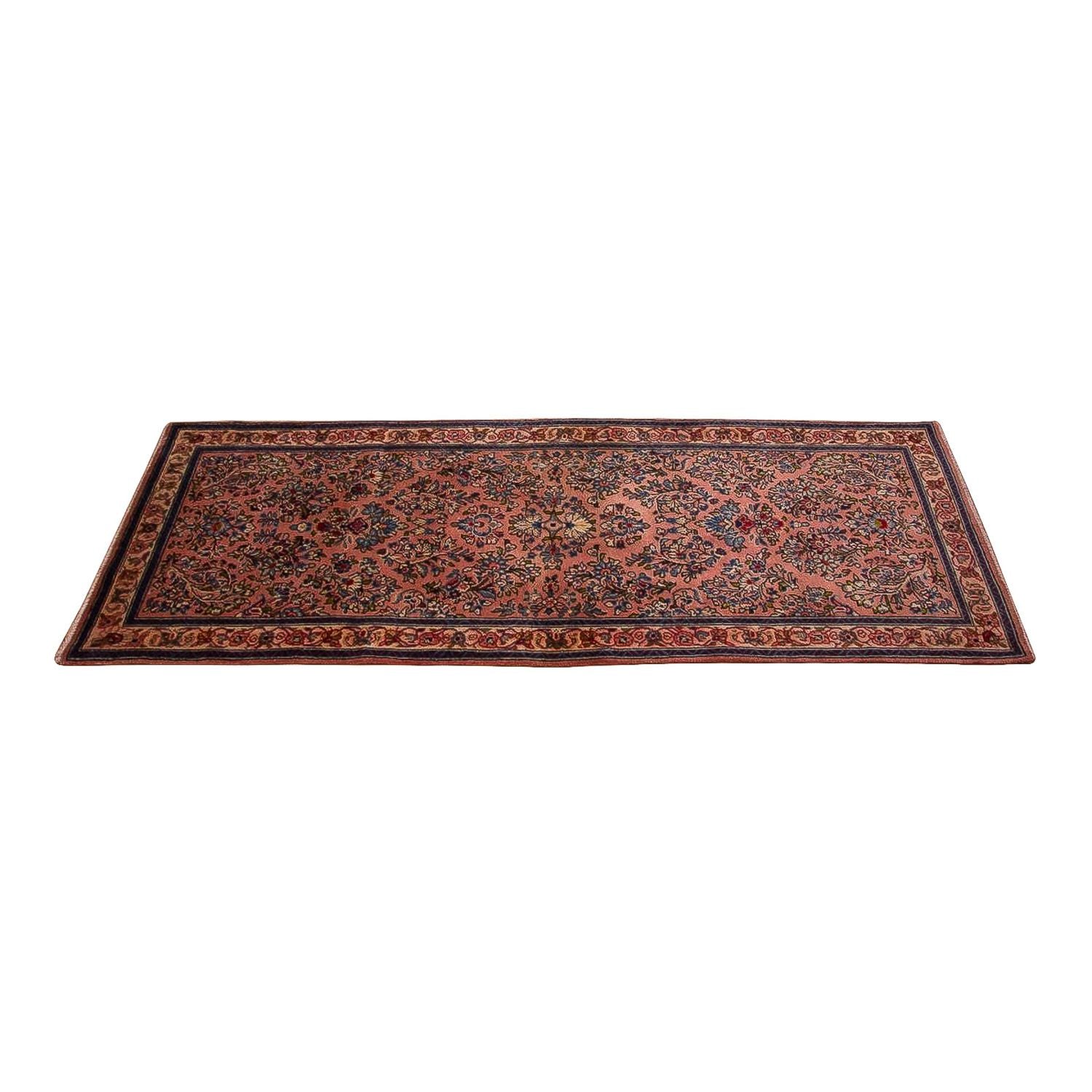 Alfombra de pasillo Alfombra persa - Clásica - 218 x 79 cm - rosa