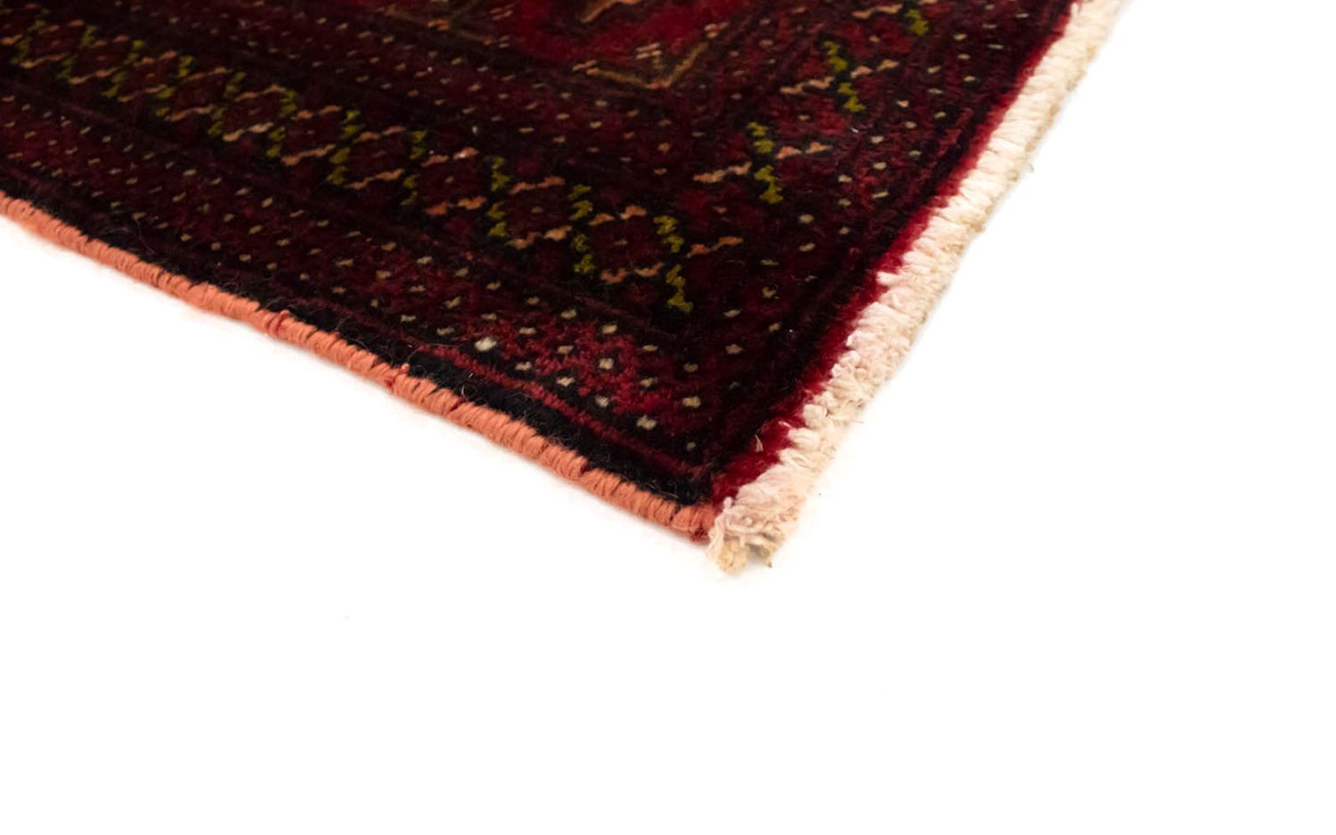 Alfombra Turkaman - 130 x 60 cm - rojo