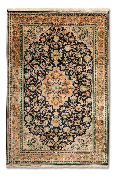 Seda de Cachemira Alfombra 95x156cm - Alfombra oriental