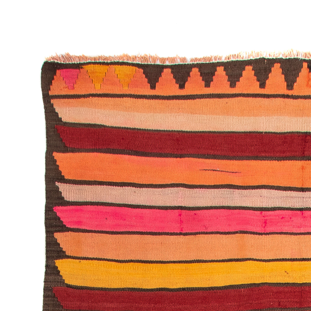 Kilim antiguo Alfombra 160x370cm