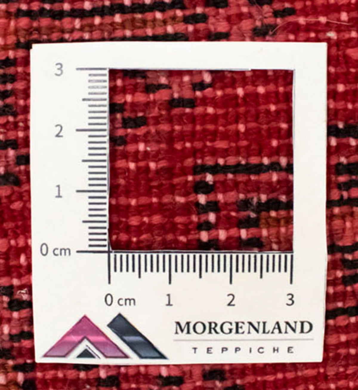 Alfombra Turkaman - 130 x 60 cm - rojo