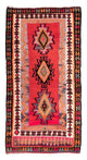 Kilim antiguo Alfombra 142x280cm