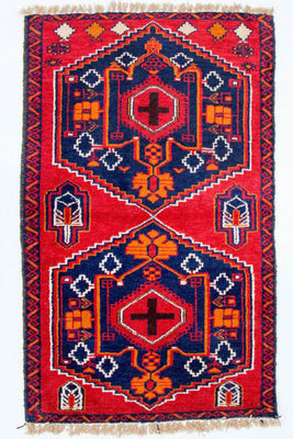Alfombra Belutsch - 136 x 80 cm - multicolor