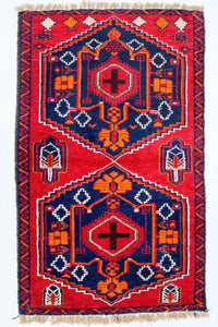 Alfombra Belutsch - 136 x 80 cm - multicolor