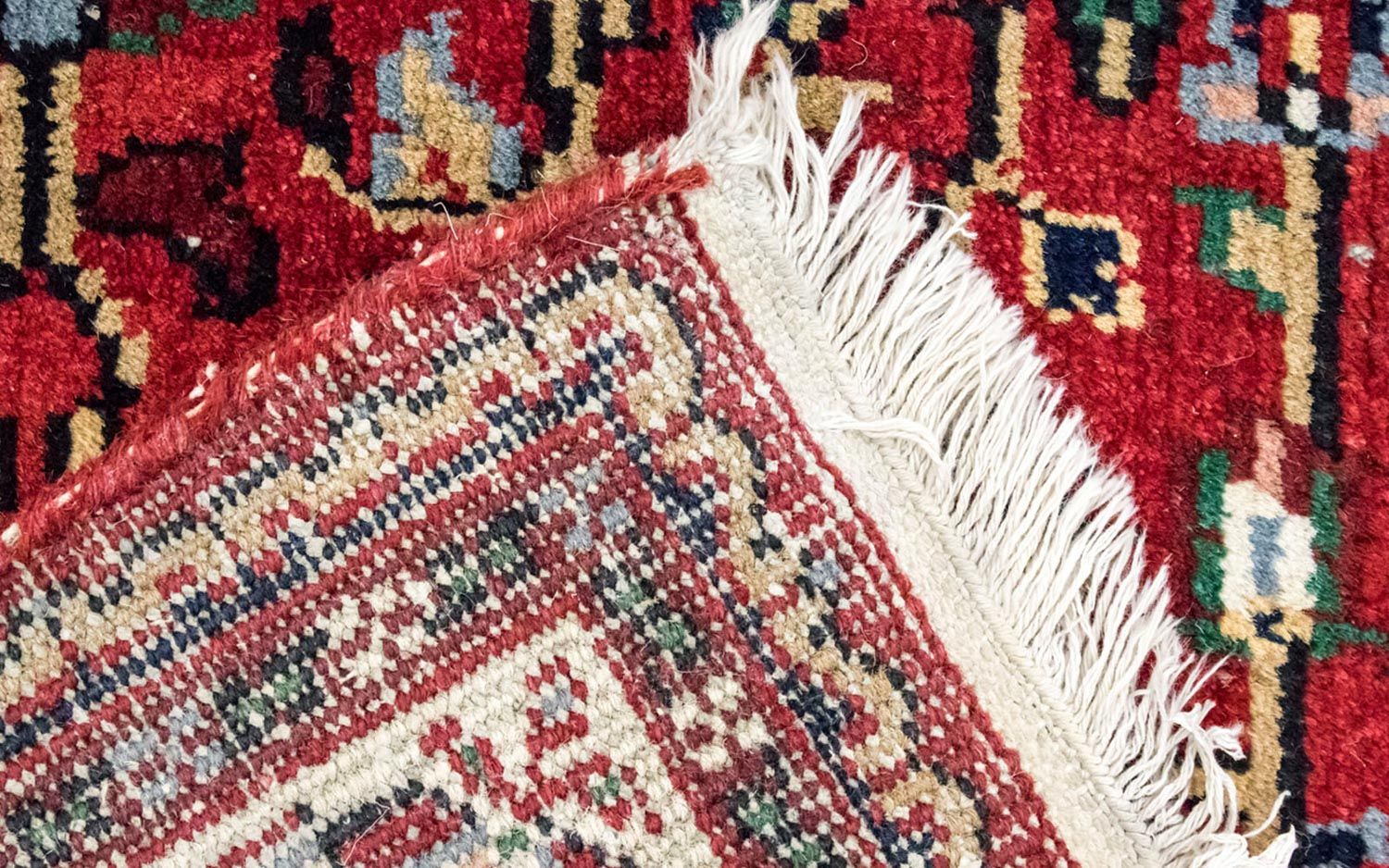 Alfombra oriental - 160 x 90 cm - rojo