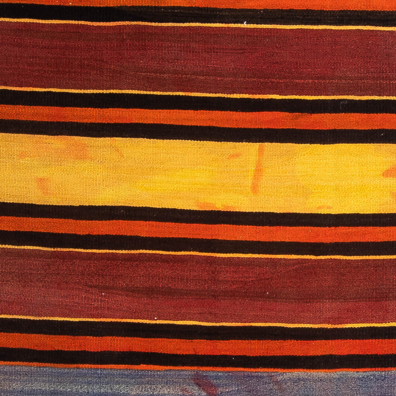 Alfombra de pasillo Alfombra Kelim - Antigua - 290 x 115 cm - multicolor
