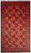 Alfombra afgana - Kunduz - 300 x 199 cm - rojo