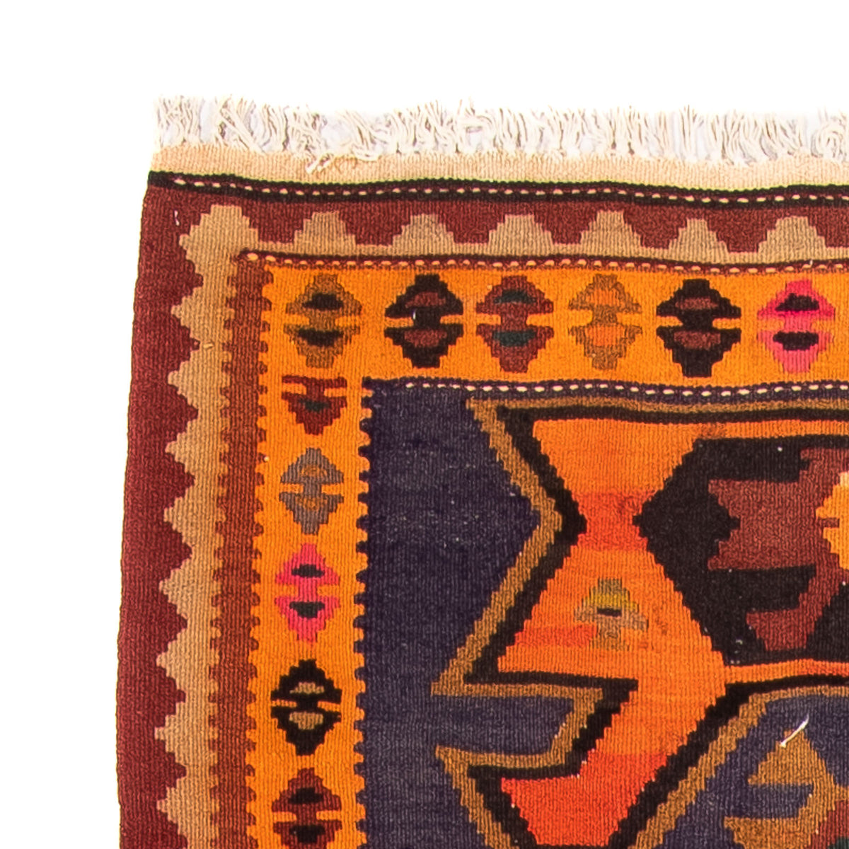 Kilim antiguo Alfombra 110x220cm