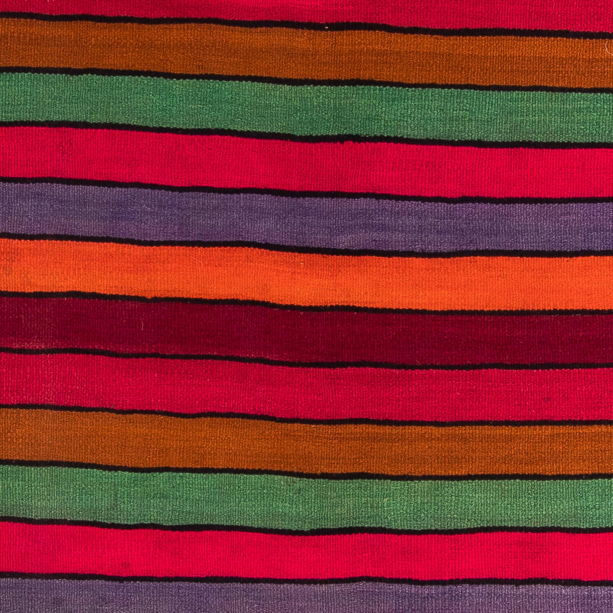 Alfombra de pasillo Alfombra Kelim - Antigua - 350 x 185 cm - multicolor