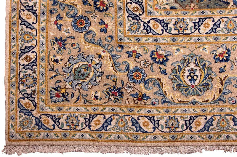 Alfombra persa - Keshan - 415 x 295 cm - beige