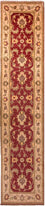 Alfombra de pasillo Alfombra Ziegler - 360 x 79 cm - rojo