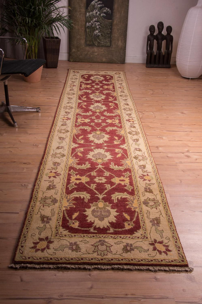 Alfombra de pasillo Alfombra Ziegler - 360 x 79 cm - rojo