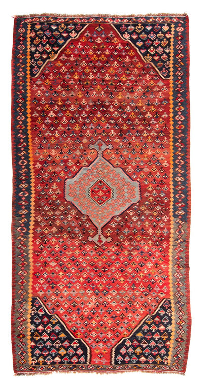 Kilim antiguo Alfombra 170x340cm
