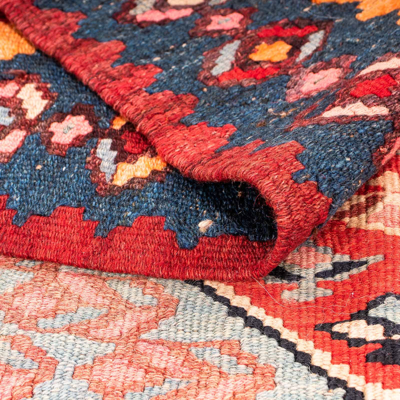 Alfombra Kelim - Antigua - 340 x 170 cm - multicolor